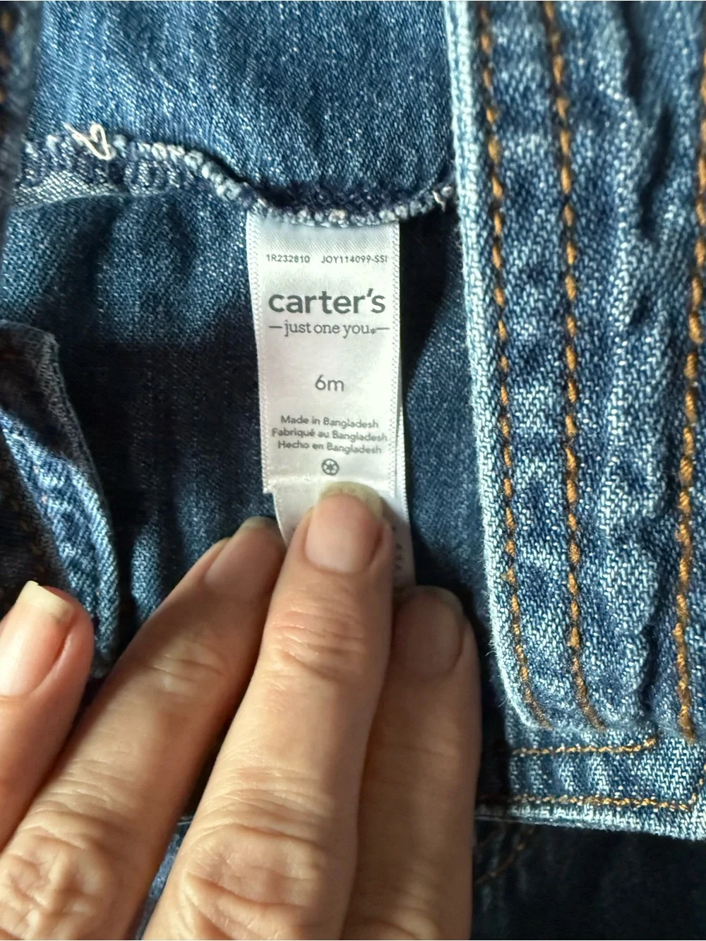 Classic Blue Denim Overalls for Kids